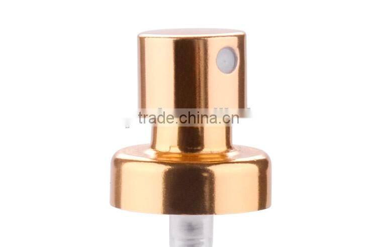 New cosmetic bottles spray aluminum fine mist sprayer