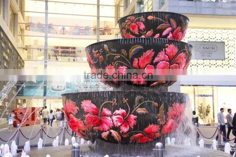 Beautiful ceramic water fountain