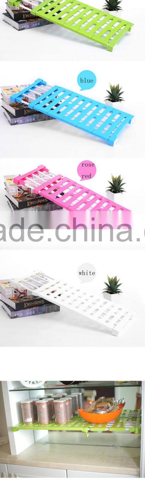 50-80CM Telescopic Kitchen Dish Rack Insert Countertop Storage Organizer Tray