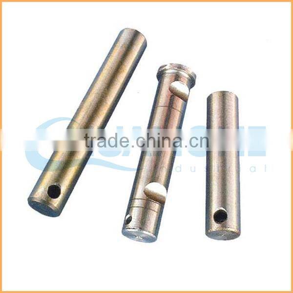 Dongguan manufacturers supply carbon steel threaded cylindrical pin