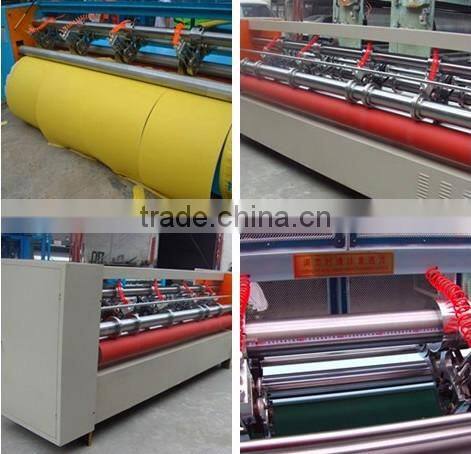 Semi-Automatic Corrugated Slitter Scorer Machine/Cartoning Machine
