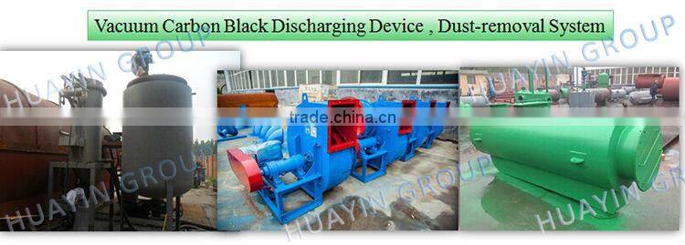 Produced by factory pyrolysis plastic tyre waste to crude oil fuel oil plant with high quality