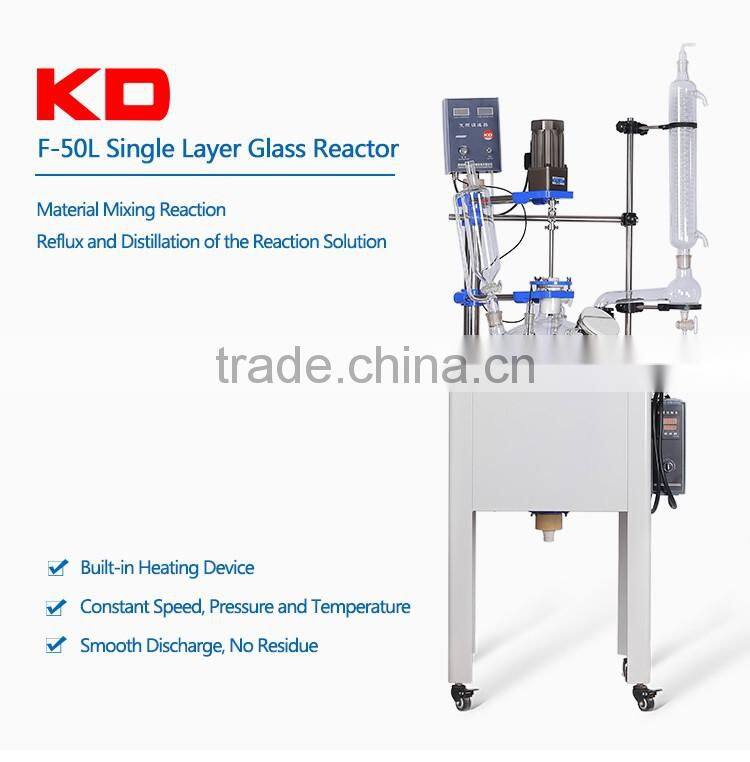 Single Layer Borosilicate Glass Reactor