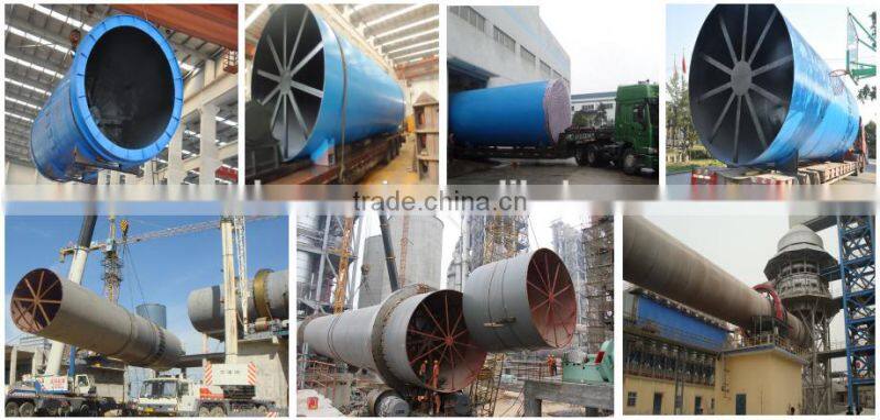 New high efficiency rotary kiln, cement rotary kiln price with CE ISO SGS certification