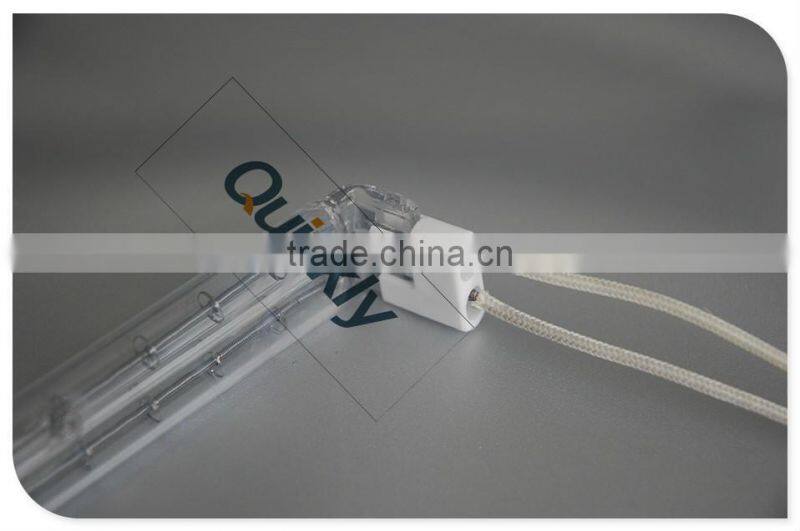 Transparent shortwave twin tubes