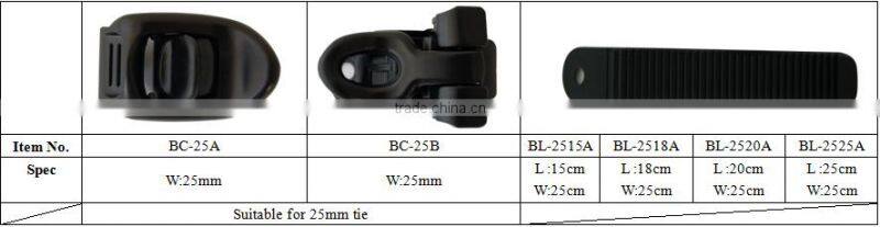 BC25A-BL15A Spider Removable Razors Buckle Plastic Strap