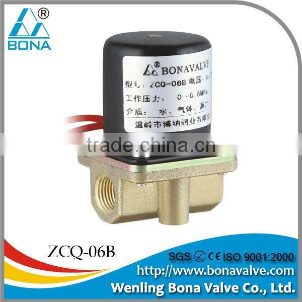 BONA DF2-3-B 6mm/8mm rubber hose Wire Feeder Brass Solenoid Valve