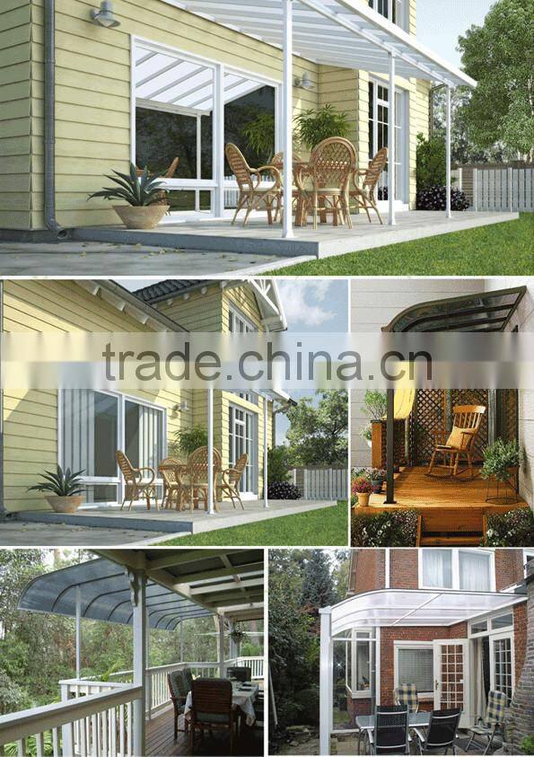 DIY PC gazebo shed,aluminum alloy pc garden party tent.sunshade