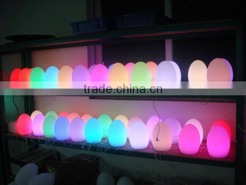 Hot sale decorative unbreakable multi color changing Disco Table Lamp