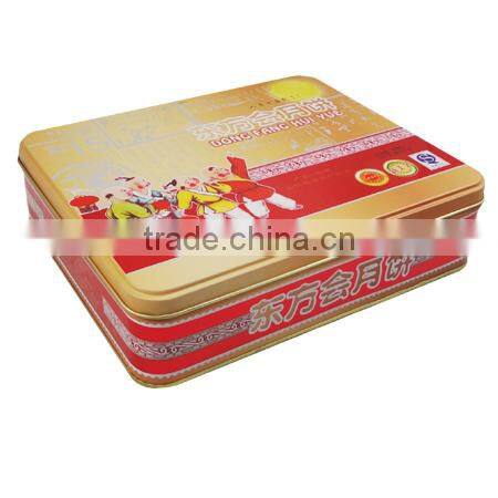 dongguang manufacturer rectangular metal tin can