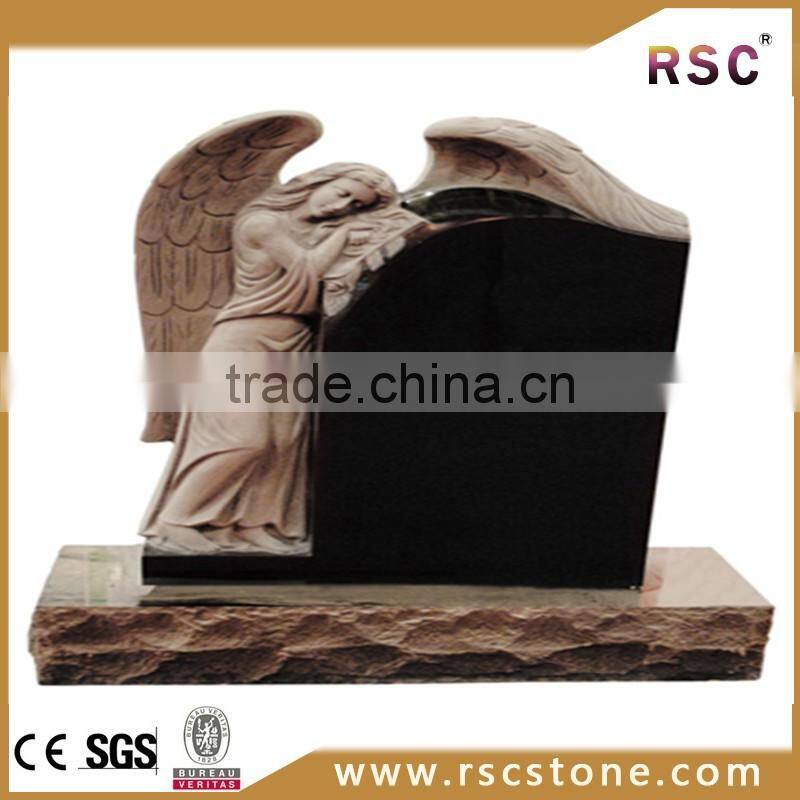 Black headstone engraving machine equipment