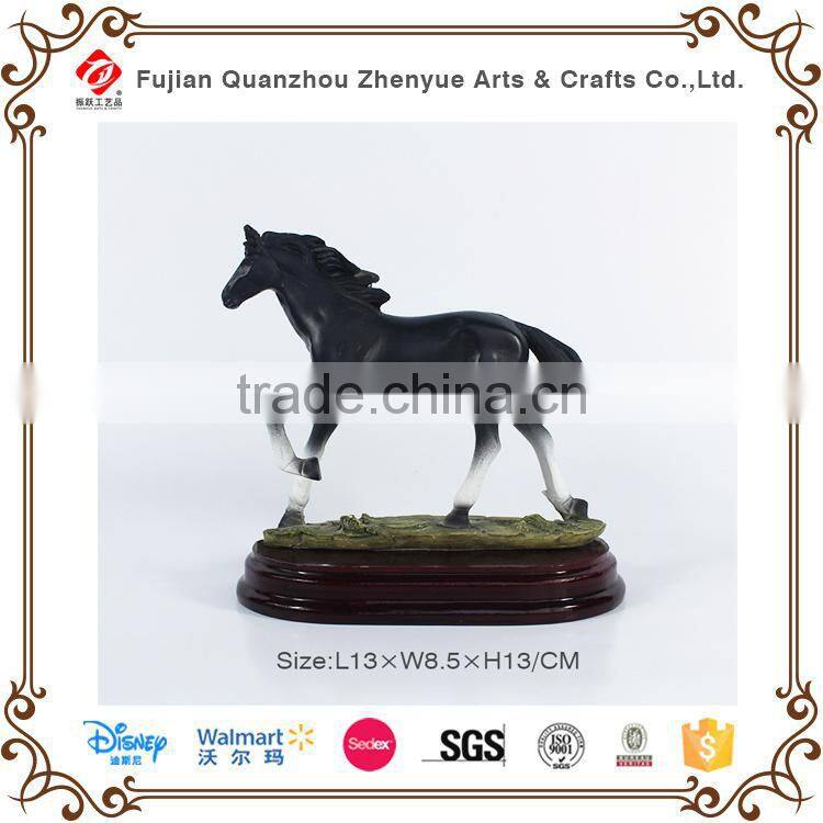 2015 cheapest chinese polyresin horse statue