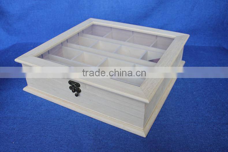 rectangle empty wood boxes for chocolates