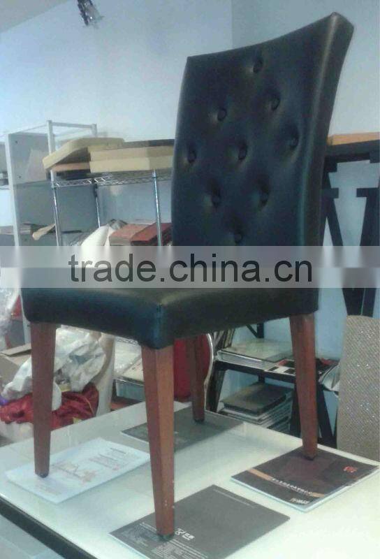 Upholstery Faux Leather Dining Chair