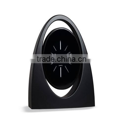 Fancy plastic table clock