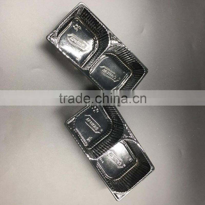 Custom food packaging plastic container cookie biscuit tray