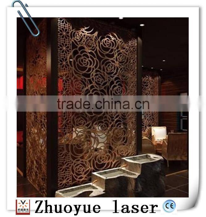 Australia style laser cutting rusty screen for outdoor privacy/laser cutting service