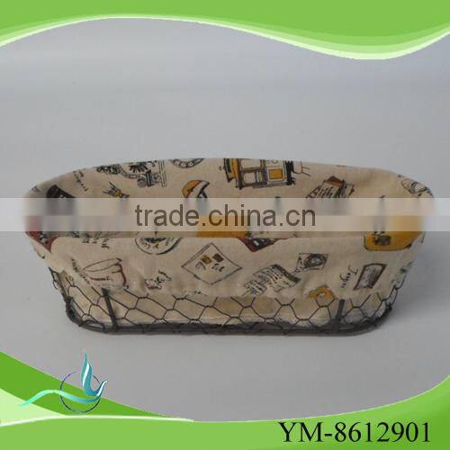 Gold supplier china fashion design wire basket