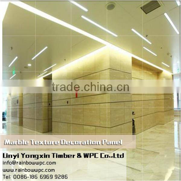 045 Interior Decorative Marble Texture waterproof Pvc Bathroom Wall Panels