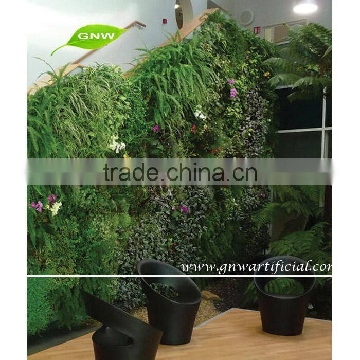 GNW GLW046 cheap green grass wall wholesale artificial plants for living room decoration