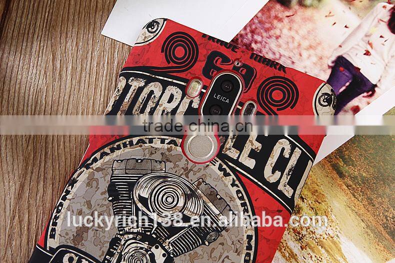 Polish luminous PC phone case for Huawei mate 9