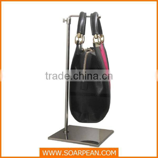 Modern Shop Metal Bag Hanger, Bag Display Rack