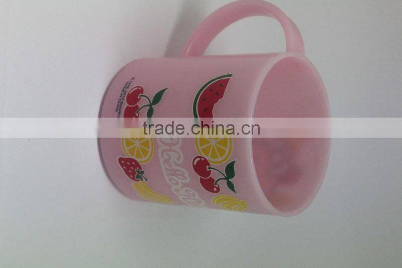 cold color changing PS plastic cup 11 oz with customized
