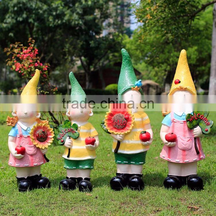 alibaba wholesale promotion resin craft fiberglass child sculpture