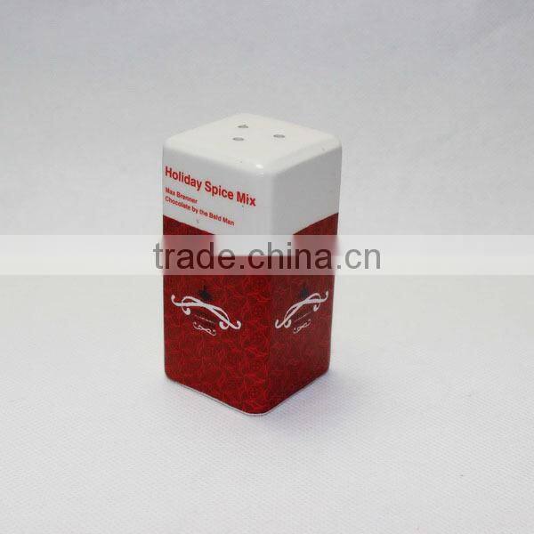 Porcelain salt and pepper shaker