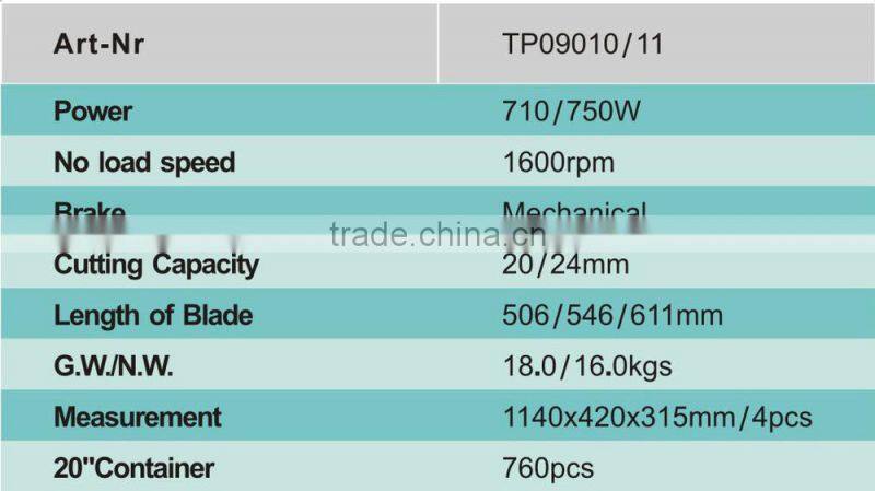 TP0910 red Hedge Trimmers with long blade