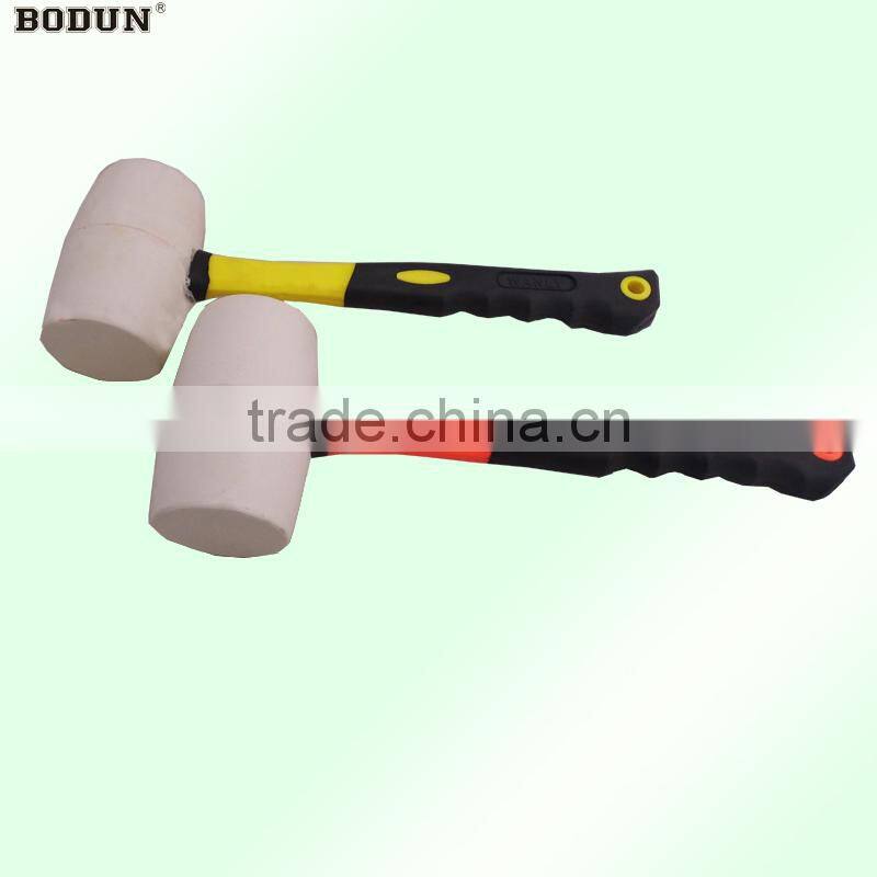 H3014 Rubber hammer with fiberglass handle