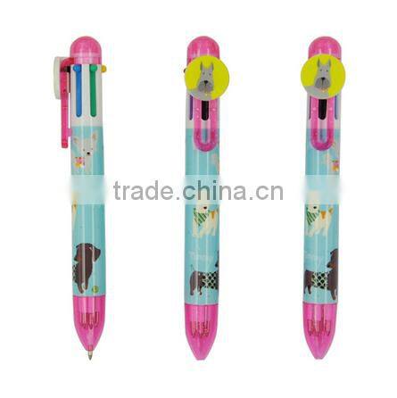4color/ 5color/6color/ 10color /multi-colour ball point pen with competitive price