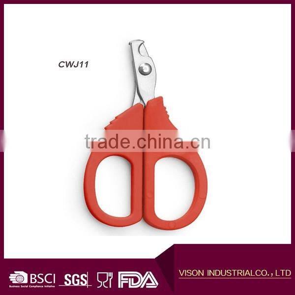 Pet Dog Cat Nail Toe Claw Clippers Scissors Trimmer Cutter Grooming Tool Scissors Shears Tools Pet Nail Clipper(CWJ09)
