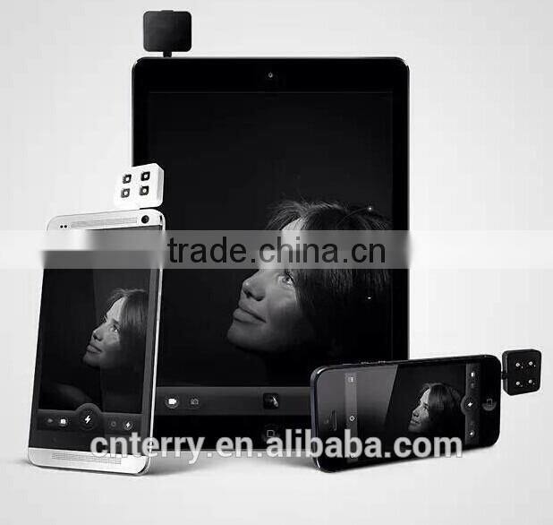 Mobile phone external led flash light