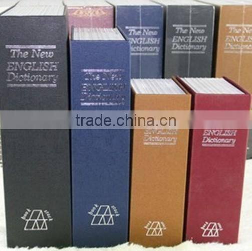 hot selling Fake Book with key lock book safe