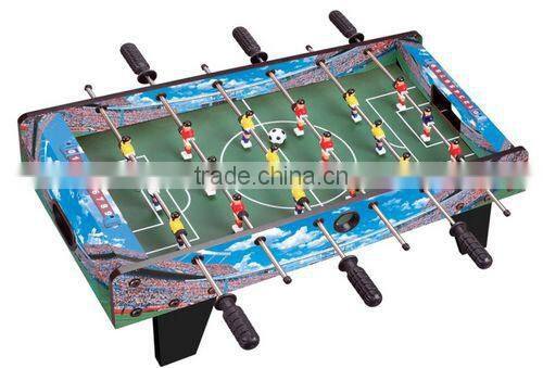 Table top football with design on board foosball soccer table / kicker football table