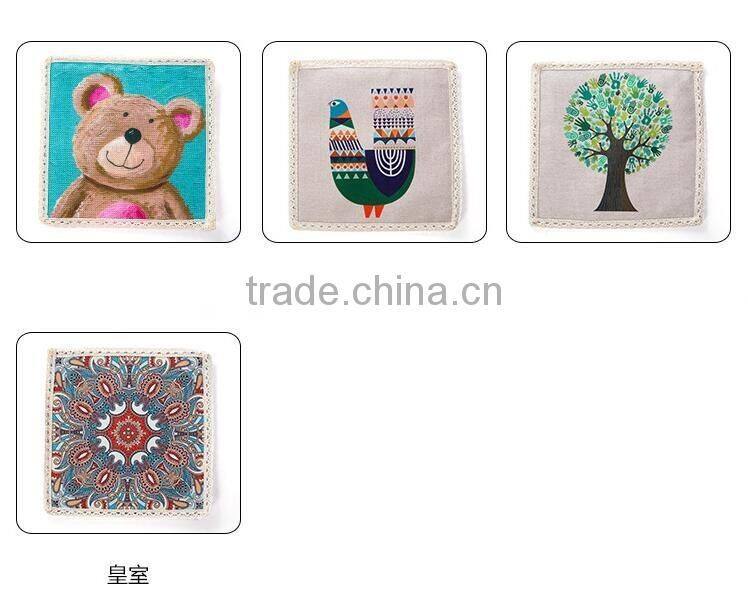 Fashionable Home Decoration Dinner Napkin Linen Cotton Folding Design Napkin Serviette