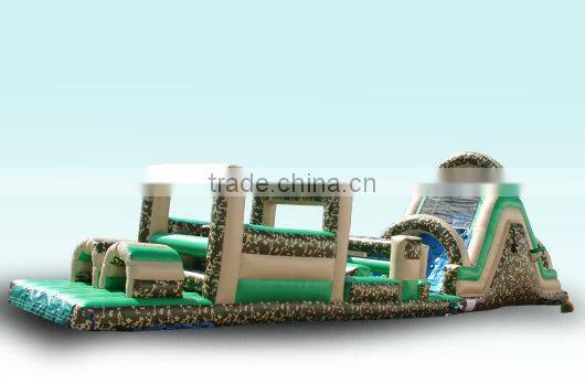 Good quality boot camp inflatable obstacle course cheap on sales