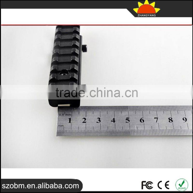 D0012 21mm Aluminum Alloy Tactical Flashlight Scope Mount Rail Weaver