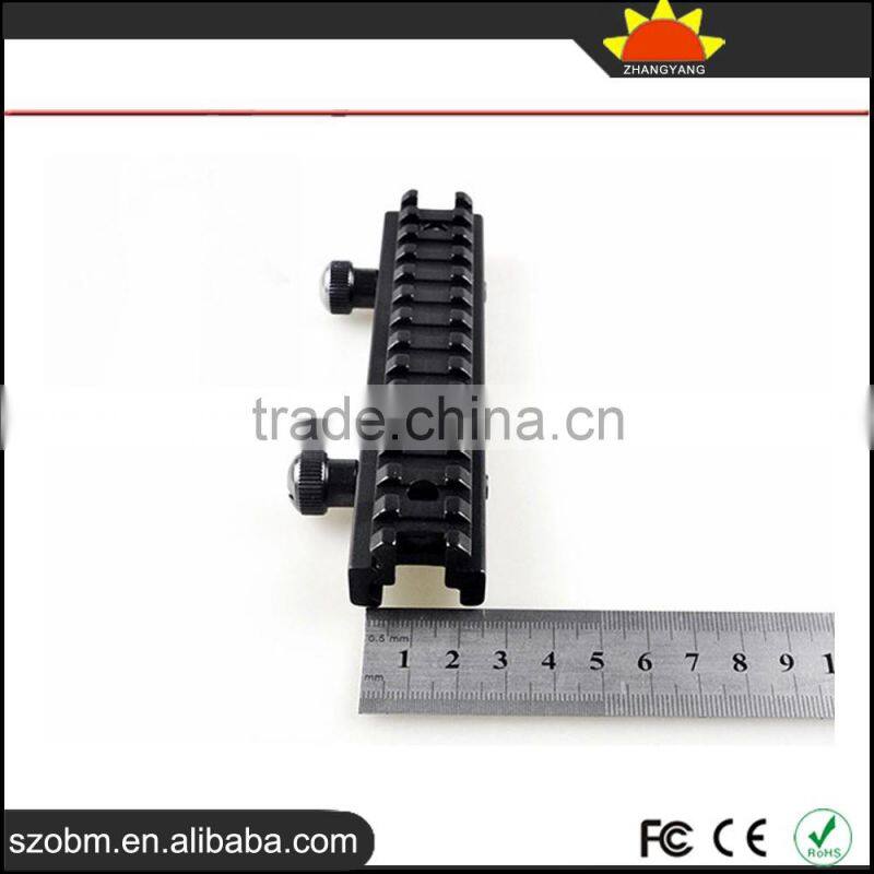 Aluminum Alloy Tacitcal Flashlight Scope Mount 21mm Guide Rail Weaver