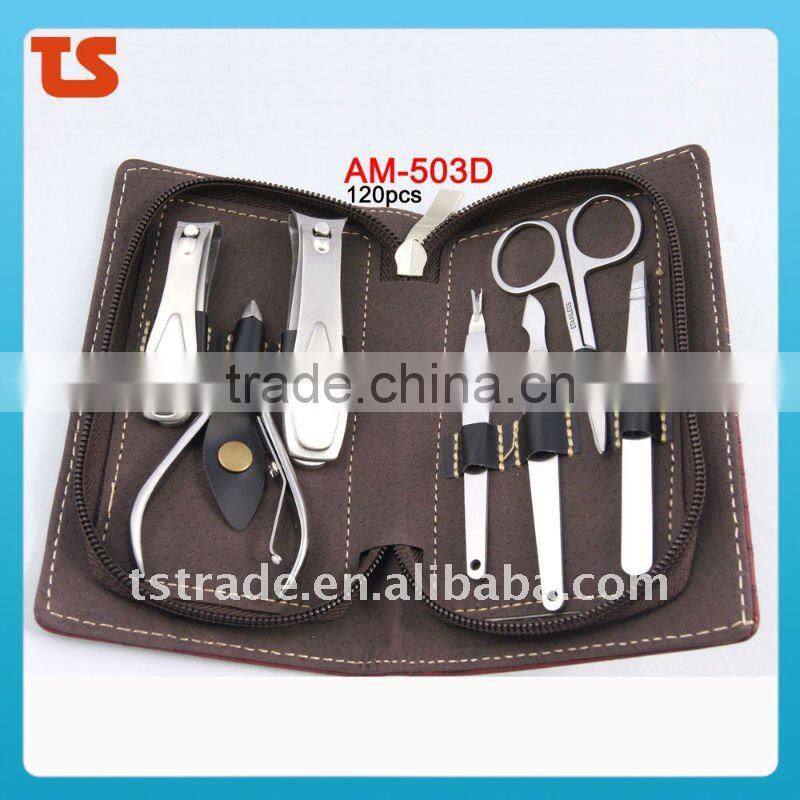 2014 new 7PC nail manicure set tools AM-410D