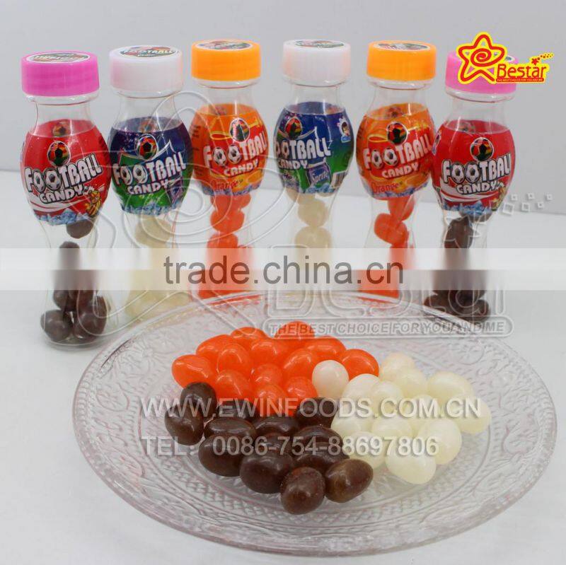 Cola Bottle Football Candy Jelly Beans