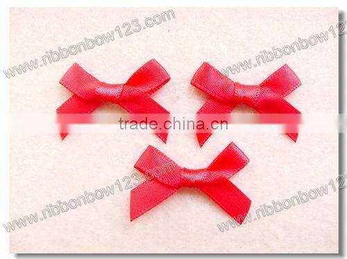 satin bows with pearl bead
