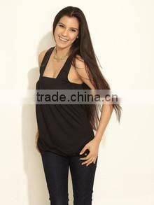 Bulk condole belt black tank top for women in nanchang