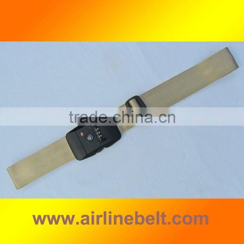 NEW Seatbelt red luggage strap, top quality