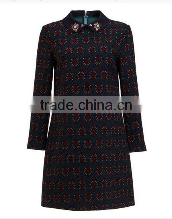 New arrivals autumn fashion formal dresses for middle aged women