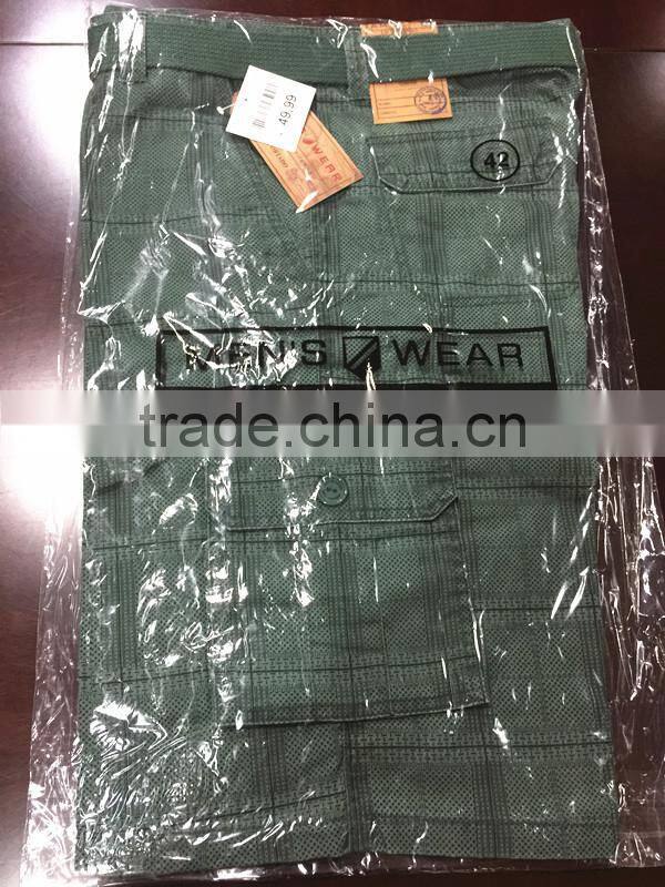 2015 New Promotional Mens TC Shorts Stock Lot