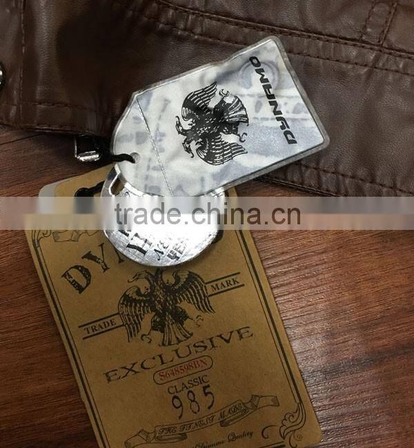 factory supply plus size PU apparel stock jacket