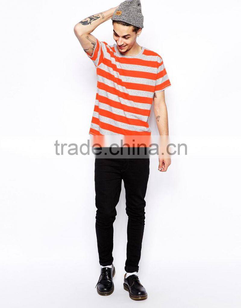Top quality Blend T-Shirt Stripe Body