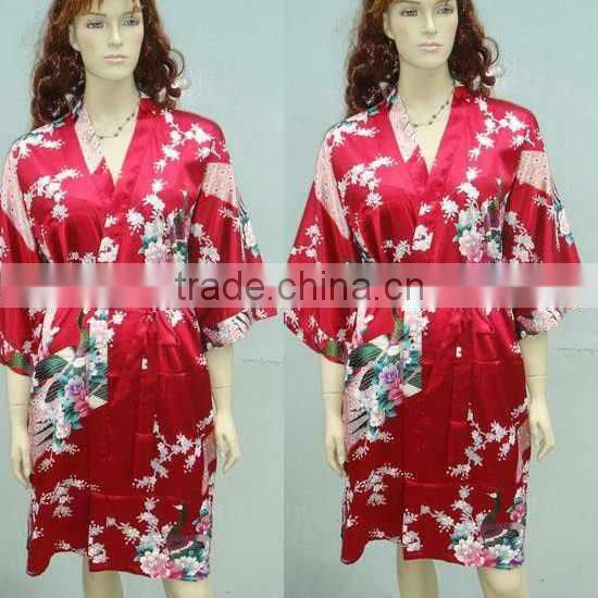 Wholesales Stock Woman Sleepwear / Kimono Bathrobe